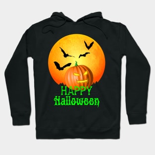 Jack O Lantern Happy Halloween Pumpkin Hoodie